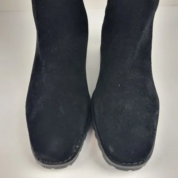 Blondo Starla Waterproof Black Suede Over-The-Knee Boots Women's Size 6.5M - Picture 13 of 16